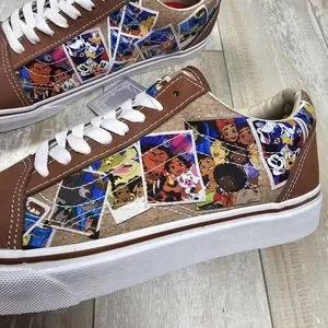 Vans X Disney 100 Old Skool Scrapbook Leather